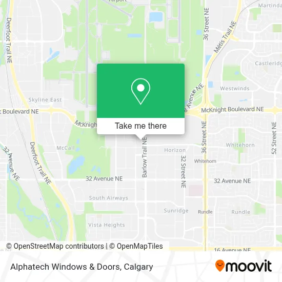 Alphatech Windows & Doors map