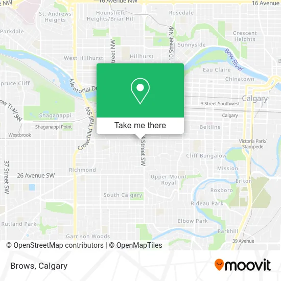 Brows map