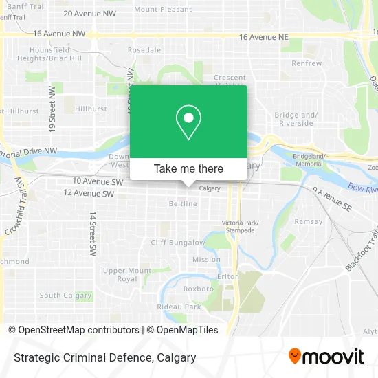 Strategic Criminal Defence map