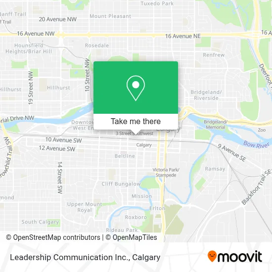 Leadership Communication Inc. map