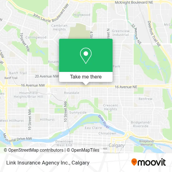 Link Insurance Agency Inc. map