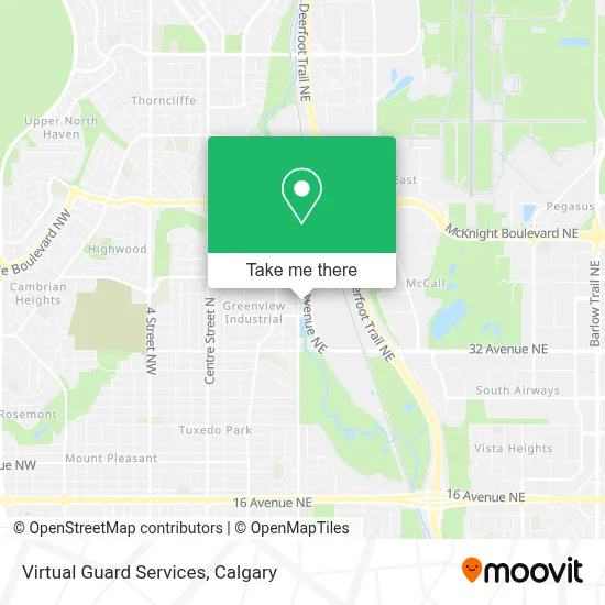 Virtual Guard Services map
