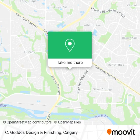 C. Geddes Design & Finishing map