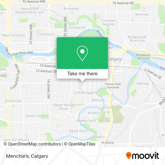 Menchie's map