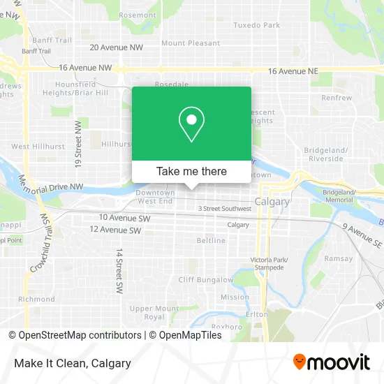 Make It Clean map