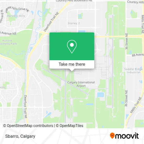 Sbarro map