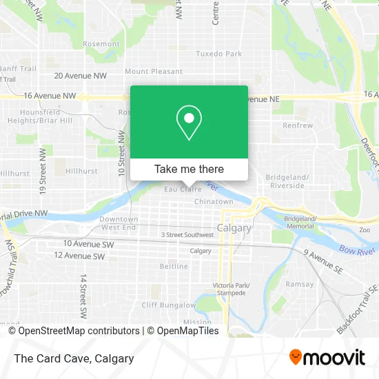 The Card Cave map