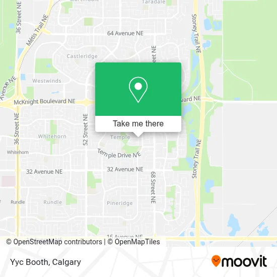 Yyc Booth map