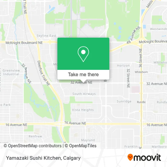Yamazaki Sushi Kitchen map