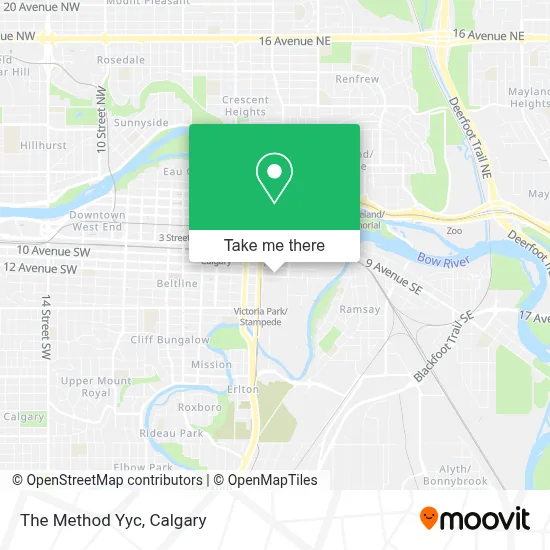 The Method Yyc map