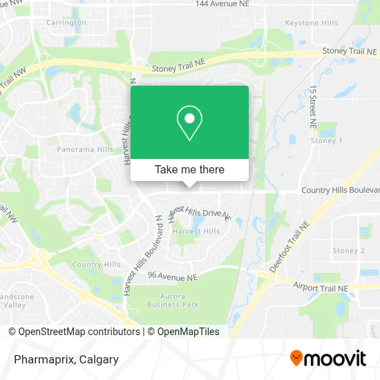 Pharmaprix map