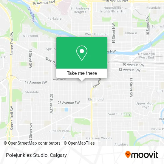 Polejunkies Studio map
