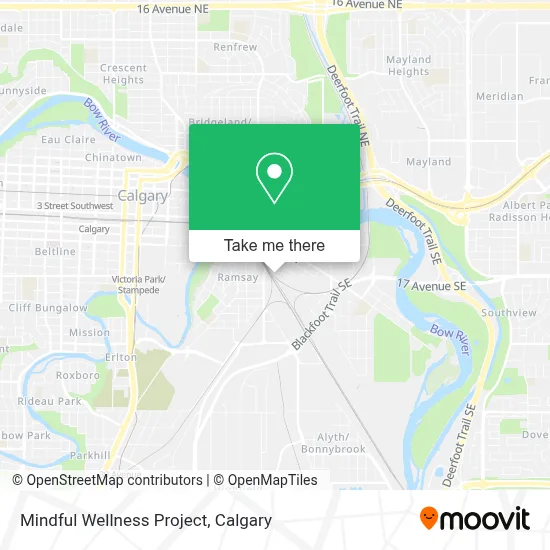 Mindful Wellness Project map