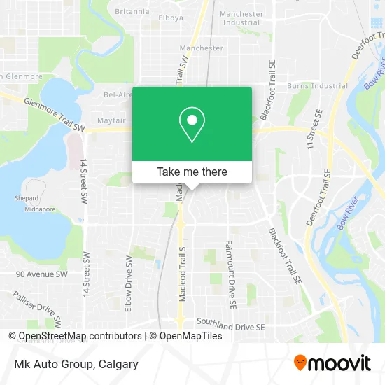 Mk Auto Group map