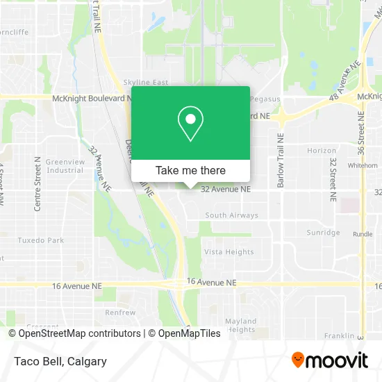 Taco Bell map