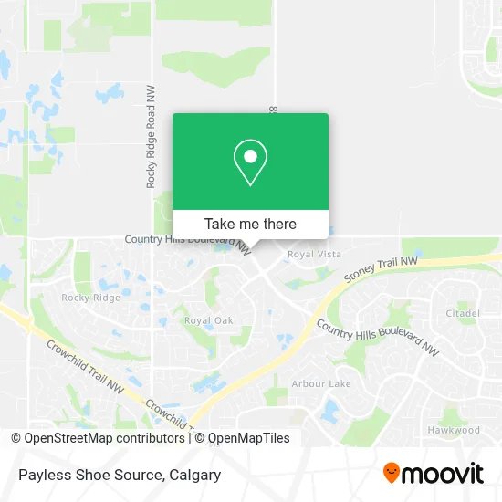 Payless Shoe Source map