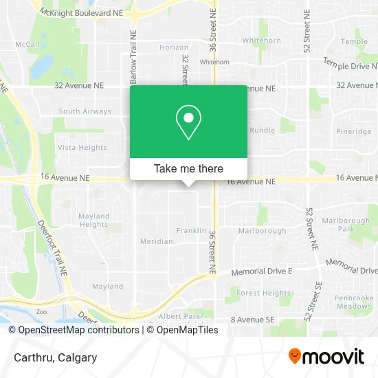 Carthru map