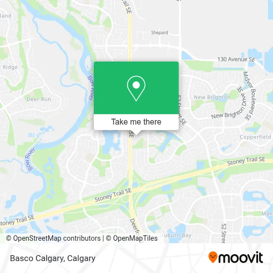 Basco Calgary map