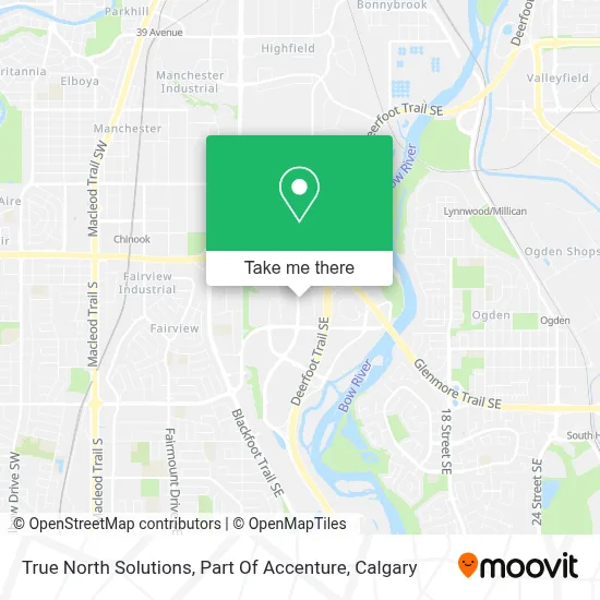 True North Solutions, Part Of Accenture map