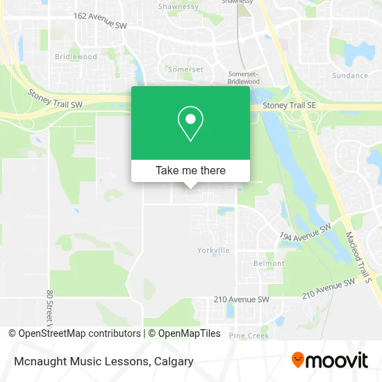Mcnaught Music Lessons map