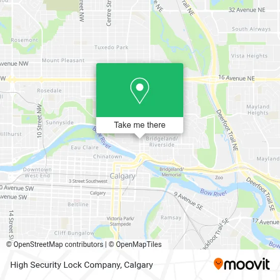 High Security Lock Company map