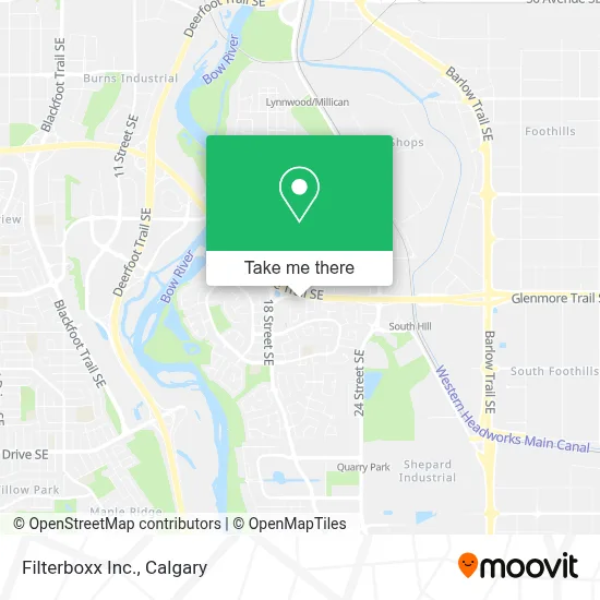 Filterboxx Inc. map
