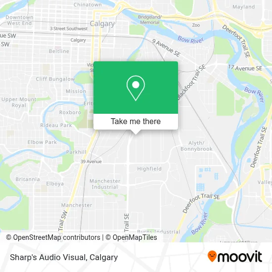 Sharp's Audio Visual map
