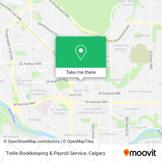 Trelle Bookkeeping & Payroll Service map