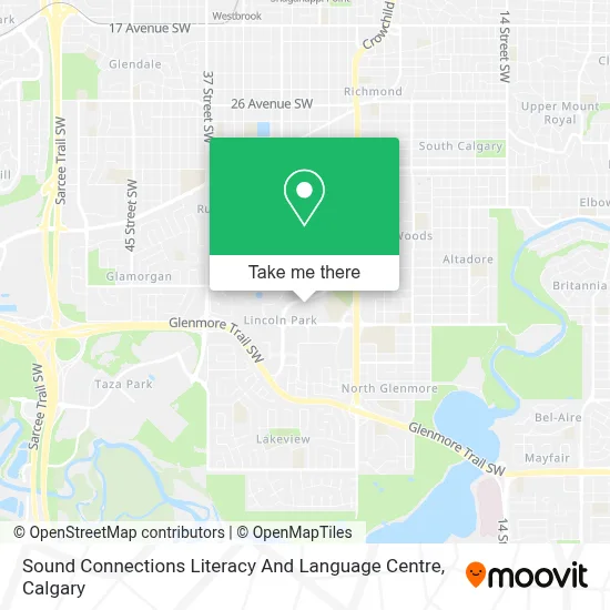 Sound Connections Literacy And Language Centre map