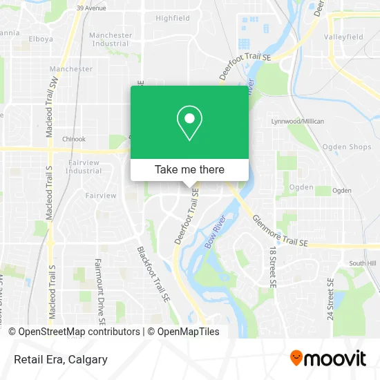 Retail Era map