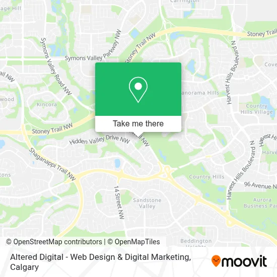 Altered Digital - Web Design & Digital Marketing map