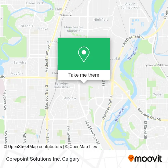 Corepoint Solutions Inc map
