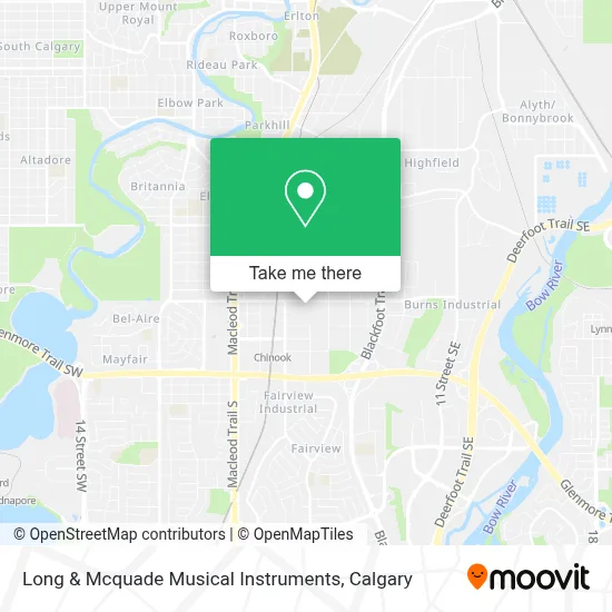 Long & Mcquade Musical Instruments map
