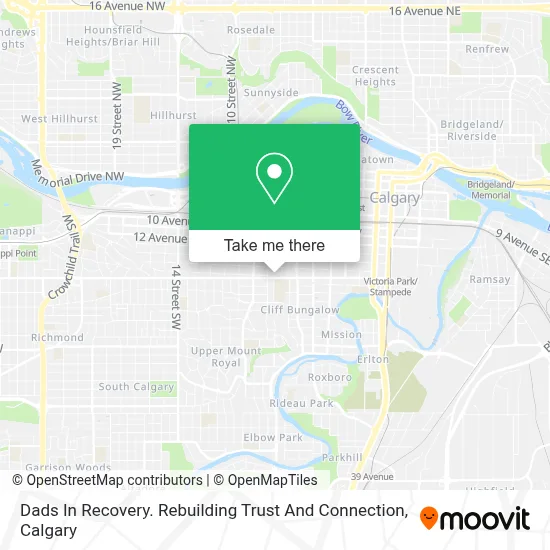 Dads In Recovery. Rebuilding Trust And Connection map