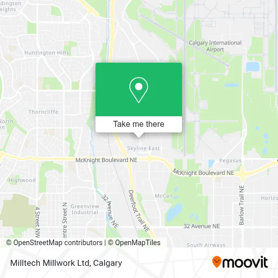 Milltech Millwork Ltd map