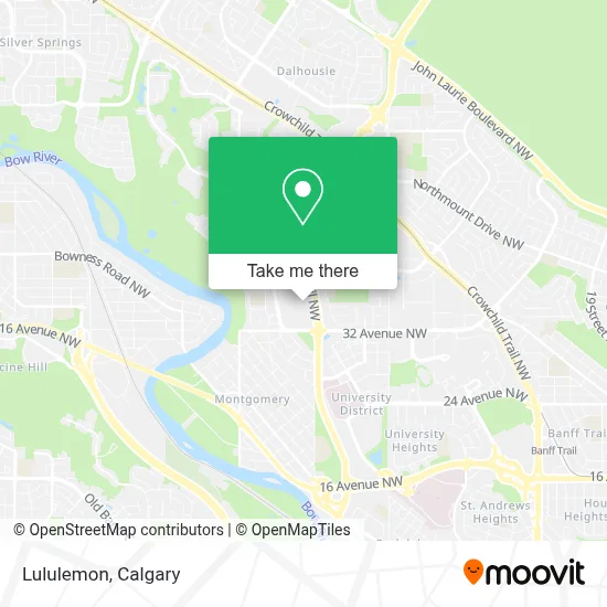 Lululemon map