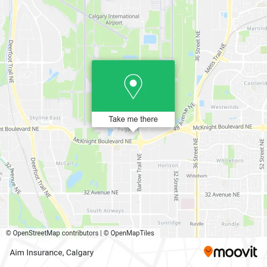 Aim Insurance map