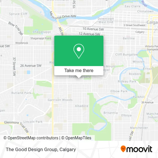 The Good Design Group map