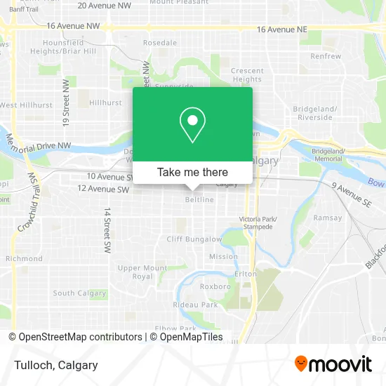 Tulloch map