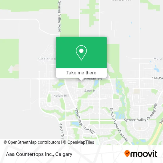 Aaa Countertops Inc. map