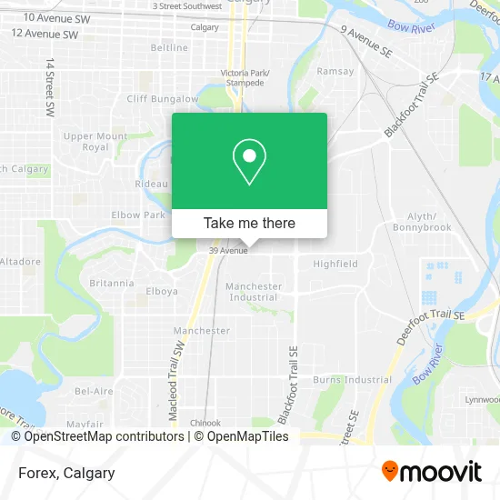Forex map