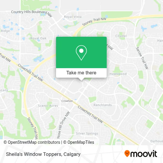 Sheila's Window Toppers map