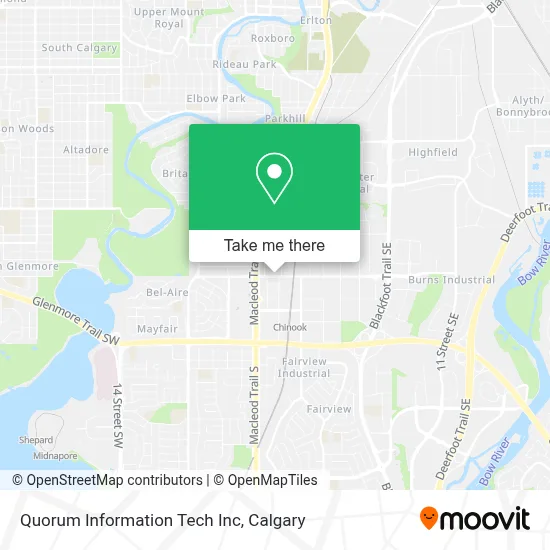 Quorum Information Tech Inc map