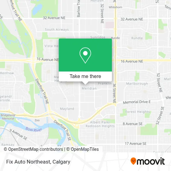 Fix Auto Northeast map