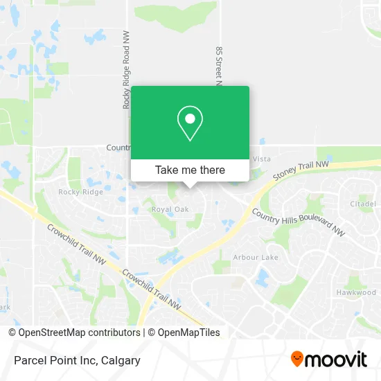 Parcel Point Inc map