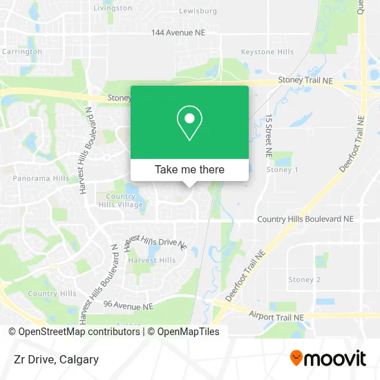 Zr Drive map