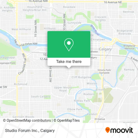 Studio Forum Inc. map