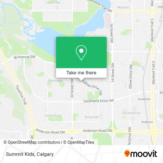 Summit Kids map
