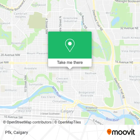 Pfk map