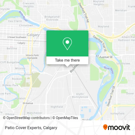 Patio Cover Experts map